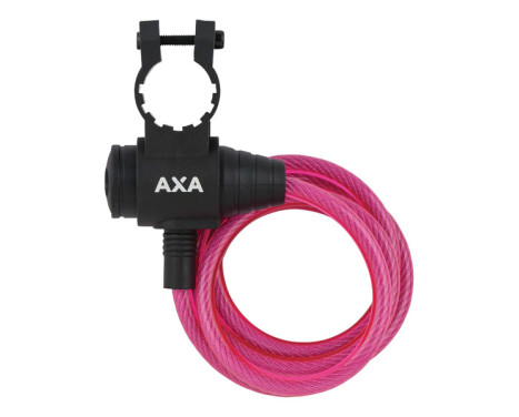 AXA Cable Zipp 120*8 Pink