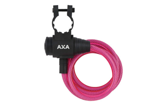 AXA Cable Zipp 120*8 Pink