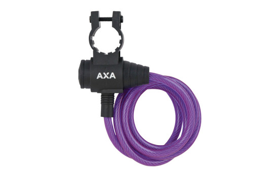 AXA Cable Zipp 120*8 Purple