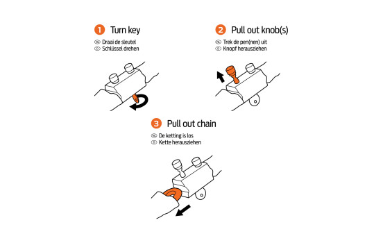 AXA Chain Lock Hawk 8*100, Image 5