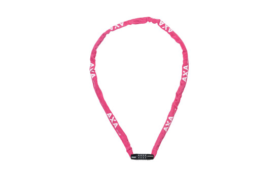 Axa Chain Lock Rigid RCC 120/3.5 Code Pink