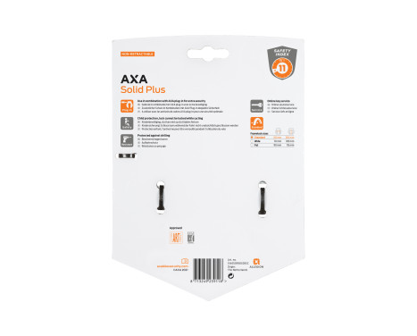 Axa Frame Lock Solid Plus Art 2 black, Image 4