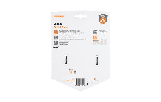Axa Frame Lock Solid Plus Art 2 black, Image 4