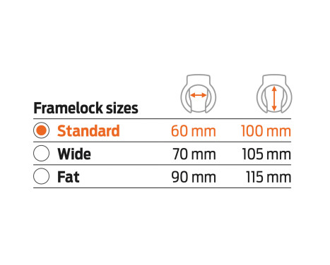 Axa Frame Lock Solid Plus Art 2 black, Image 8