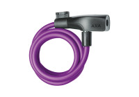 Cable lock Resolute 8mm 120cm Purple