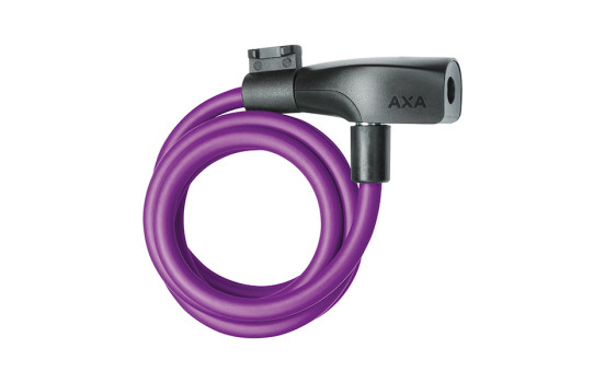 Cable lock Resolute 8mm 120cm Purple