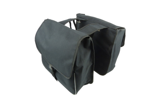 Double bicycle bag black