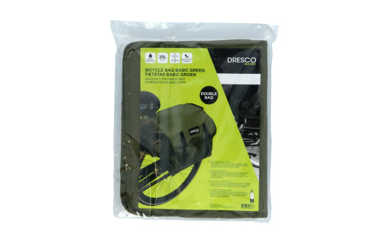 Dresco Double Bicycle Bag Basic Green 30 Liters, Image 2