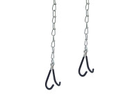 Hanging hooks on chain