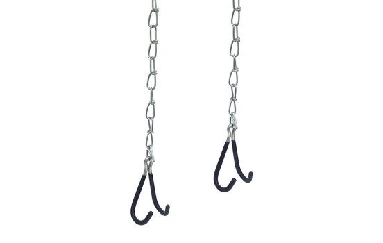 Hanging hooks on chain