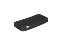 Luggage carrier cushion Black