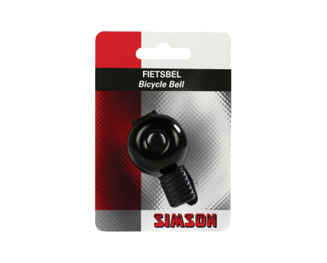 Simson bicycle bell Mini 32mm black, Image 2