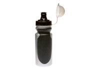 Simson Bidon 'Grip', 550ml, black/grey, incl. removable dust cap