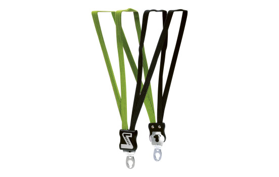 Simson Extra Strong Quick-release Binder, 4 binder, black-green