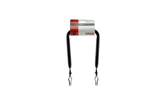 Simson Narrow Backrest Black with Vinyl Back Cushion, Image 4