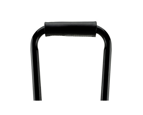 Simson Narrow Backrest Black with Vinyl Back Cushion, Image 2