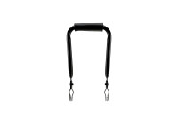 Simson Narrow Backrest Black with Vinyl Back Cushion