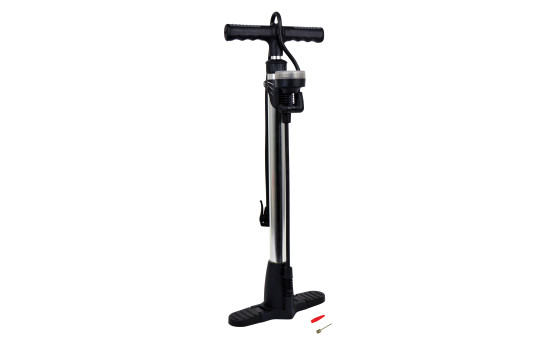 Bicycle pump with pressure gauge 52cm