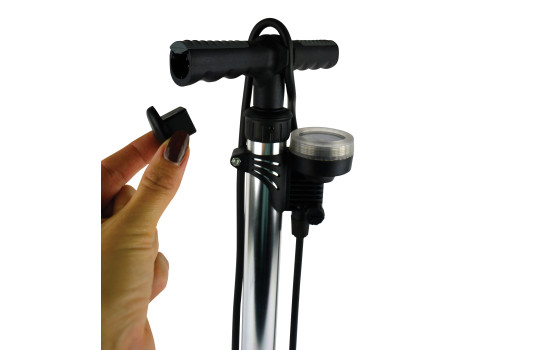 Bicycle pump with pressure gauge 52cm, Image 4