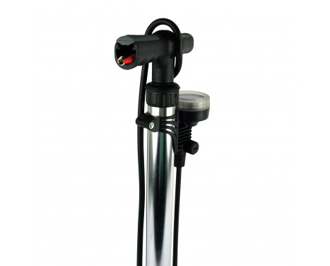 Bicycle pump with pressure gauge 52cm, Image 6