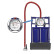 Double cylinder foot pump with pressure gauge, Thumbnail 3