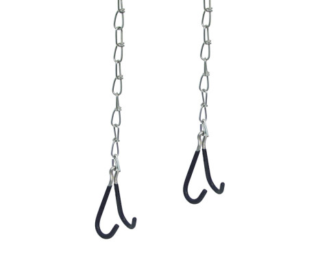 Hanging hooks on chain
