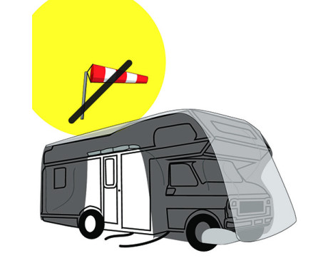 Pro-Tekt waterproof and breathable camper cover L750 x W238 x H270 cm, Image 3