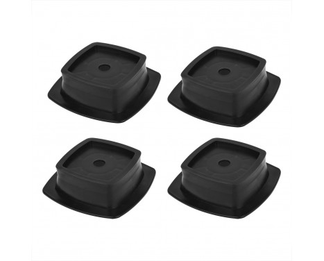 Base plates stackable for stanchions set of 4 pieces