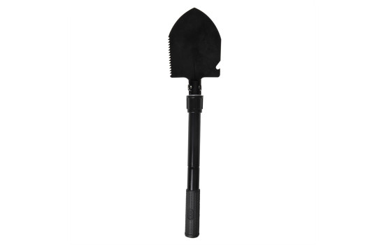 Folding shovel with carrying bag