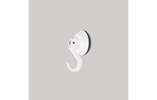 Hanging hook suction cup white 2kg set of 2 pieces