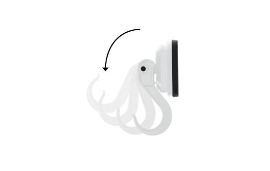 Hanging hook suction cup white 2kg set of 2 pieces, Image 3