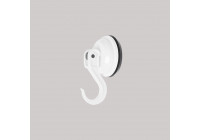 Hanging hook suction cup white 4kg set of 2 pieces