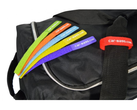 Luggage tag set of Velcro, 6 pcs. in various colors