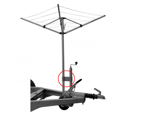 Nose wheel cLight for clothes dryer, Image 5