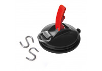 Suction cup holder with ring + 2 S hooks