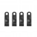 Tent carpet clips with screw set of 4 pieces