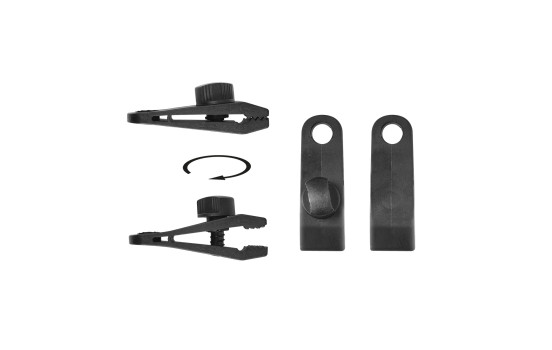 Tent carpet clips with screw set of 4 pieces, Image 2