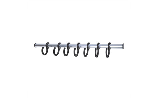 Tent coat rack 7-hook