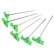 Tentharing 24cm with plastic hook glow-in-the-dark set of 6 pieces
