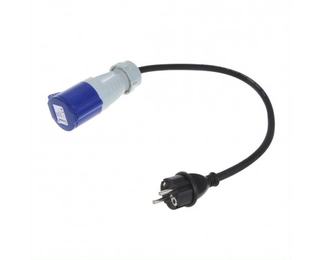 Adapter cable 40cm from Schuko plug to CEE