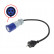 Adapter cable 40cm from Schuko plug to CEE, Thumbnail 2