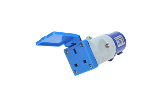 Adapter plug from CEE to UK outlet