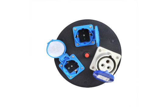 Cable reel CEE 25M (2x Schuko + 1xCEE), Image 4