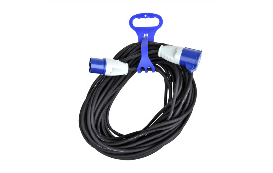 Cable tie with handle for CEE extension cable