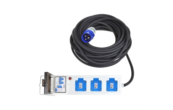 Tent / tent trailer 10M with MCCB and RCD