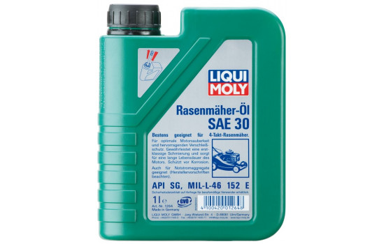 Liqui Moly Lawn Mower Oil Sae 30 1 Ltr