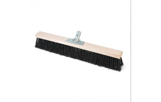 Industrial beech wood broom 60 cm