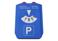 Parkeerschijf NL/D/F/GB met ijskrabber & winkelwagenmuntjes