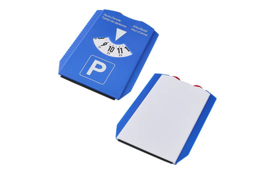 Parkeerschijf NL/D/F/GB met ijskrabber & winkelwagenmuntjes, Image 3