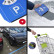 Parkeerschijf NL/D/F/GB met ijskrabber & winkelwagenmuntjes, Thumbnail 6